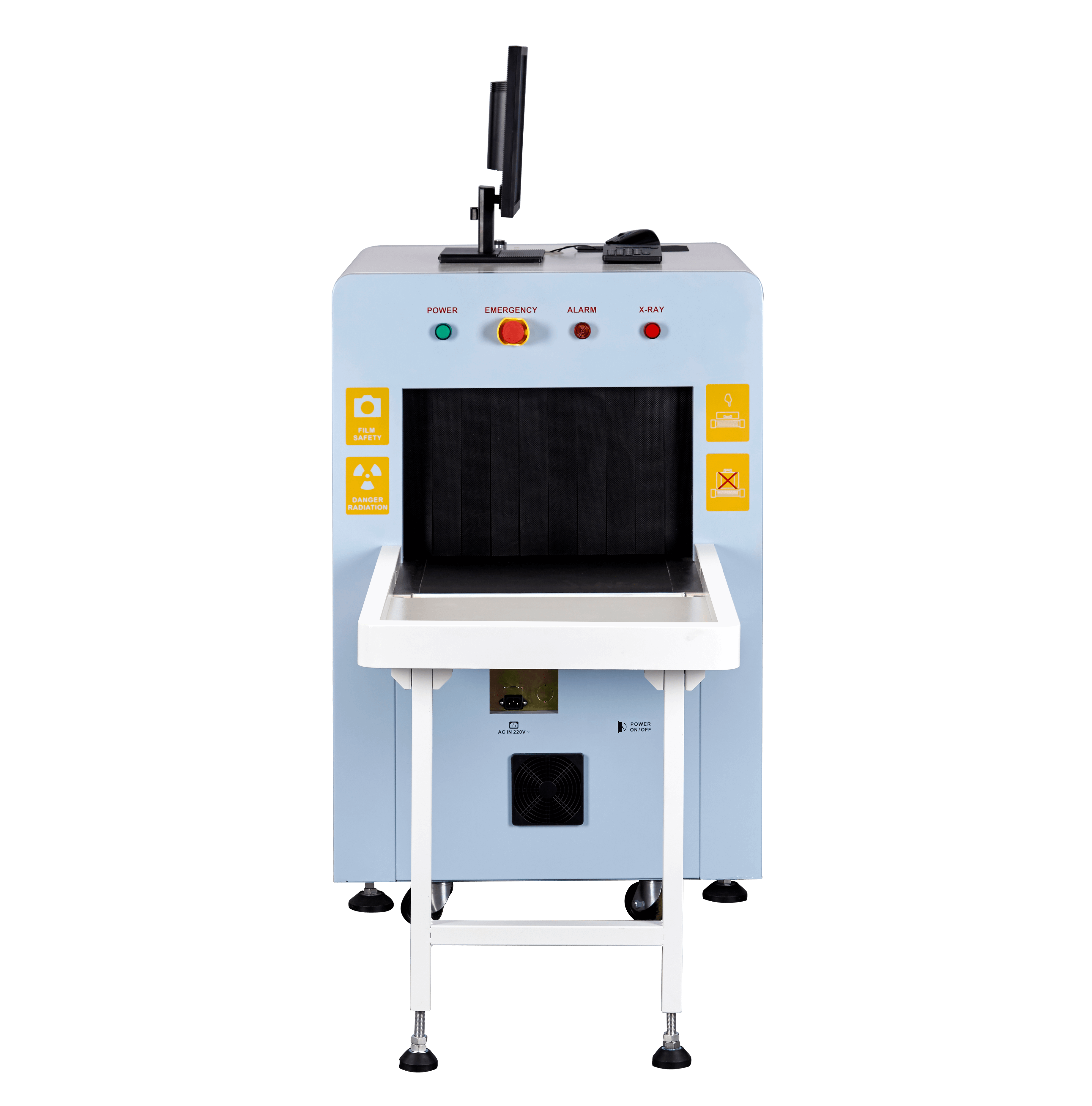 Machine de scanner de colis Safeway System pour gare routière